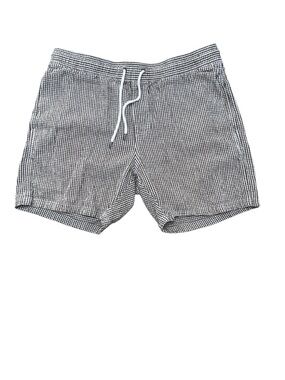 RVCA Brown and White Houndstooth Flat Front Men’s Shorts